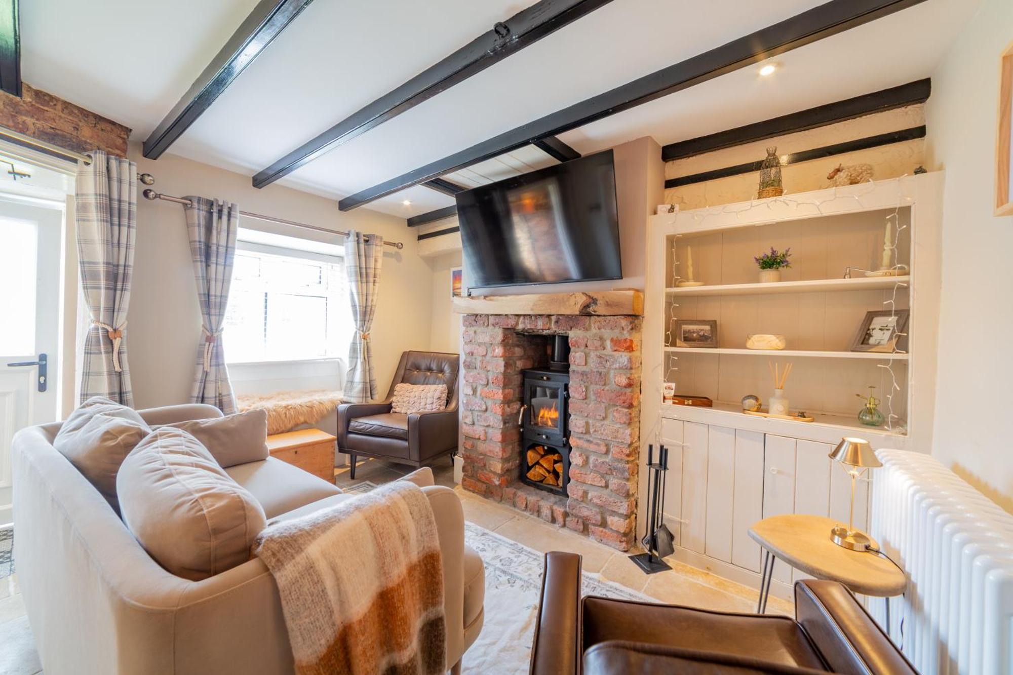 Pinfold Cottage, Dog Friendly Yorkshire Coast & Countryside Hunmanby Eksteriør bilde